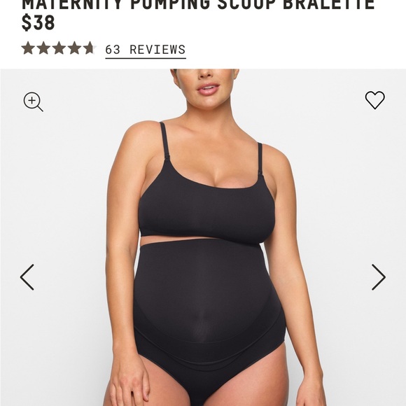 COPY - Maternity Pumping Scoop Bralette- LOT (4) SKIMS - Picture 2 of 6